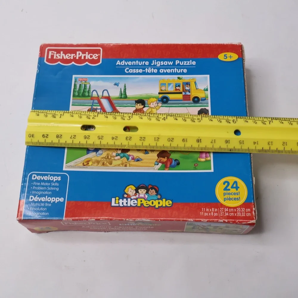 Fisher Price Little People School Yard Adventure Puzzle 24 Pieces 2012 Complete‎